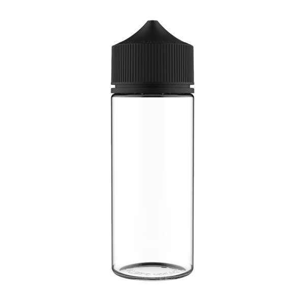 Chubby Gorilla 120ML V3 PET Unicorn Leerflasche Flasche transparent + schwarze Cap