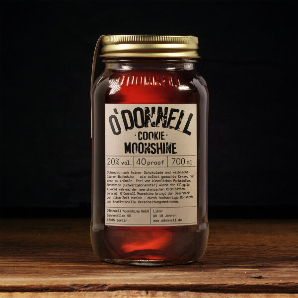 O`Donnell Moonshine Cookie Likör 700ml 20% Vol.