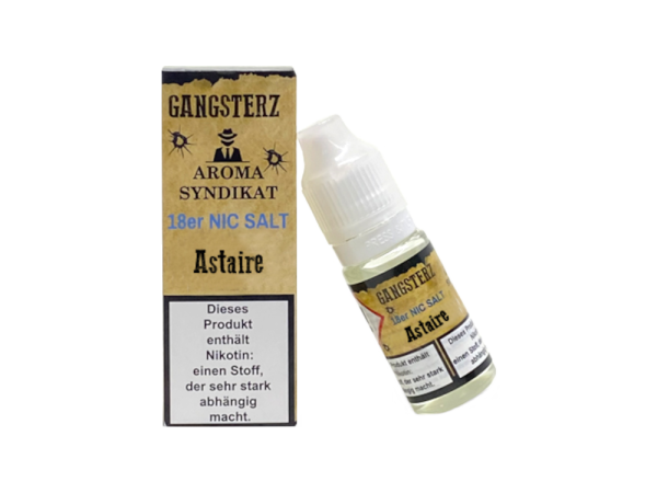 Gangsterz - Astaire - Nikotinsalz Liquid 18 mg/ml 10er