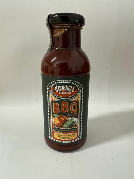 O’Donnell Moonshine BBQ Sauce Indian Curry 260ml