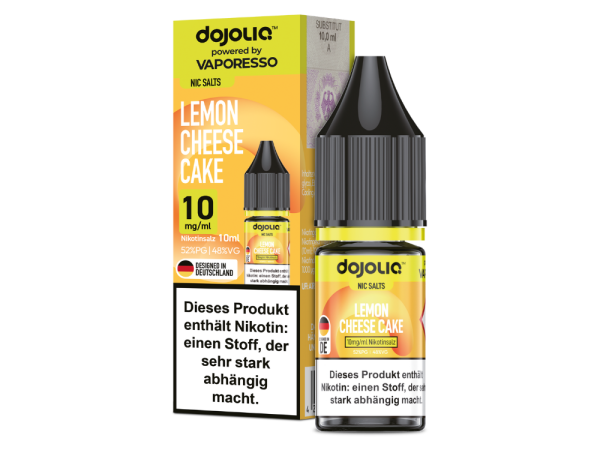 Dojoliq - Lemon Cheese Cake - Nikotinsalz Liquid 10 mg/ml