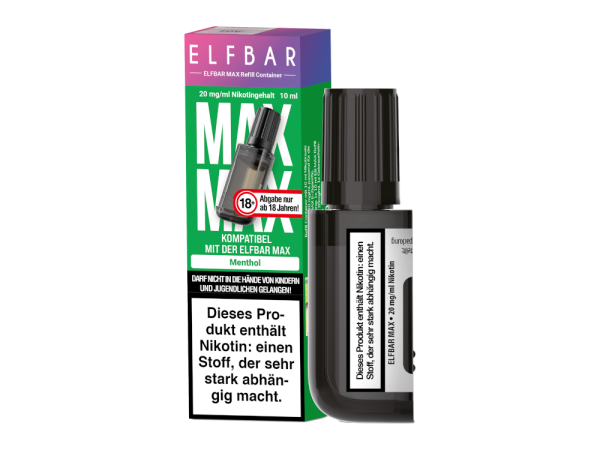 Elfbar - Max Refill Container - Menthol 20 mg/ml