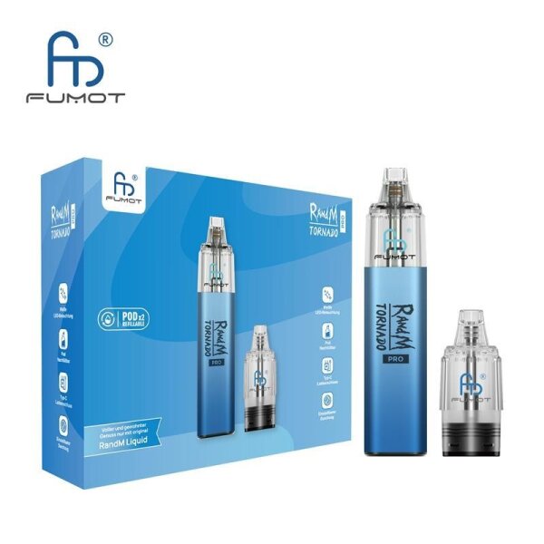RandM Tornado Pro Podkit Blau
