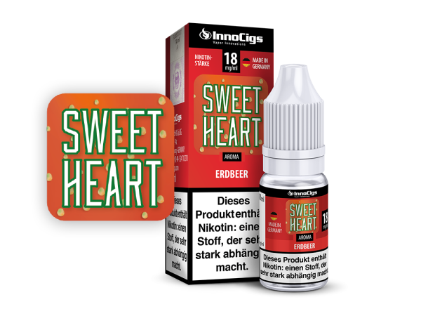 InnoCigs - Sweetheart Erdbeer Aroma 3 mg/ml