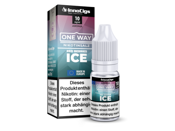 InnoCigs - One Way - Red Berries Cool - Nikotinsalz Liquid 10 mg/ml