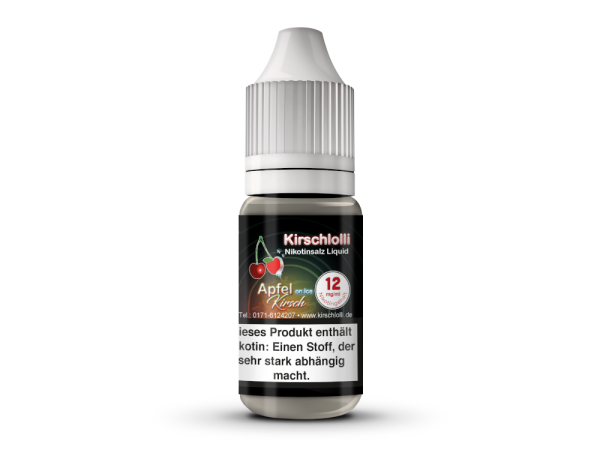 Kirschlolli Apfel Kirsch on Ice Nikotinsalz Liquid 12mg/ml