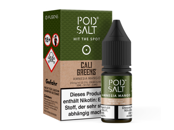 Pod Salt Fusion - Amnesia Mango - Nikotinsalz Liquid 20...