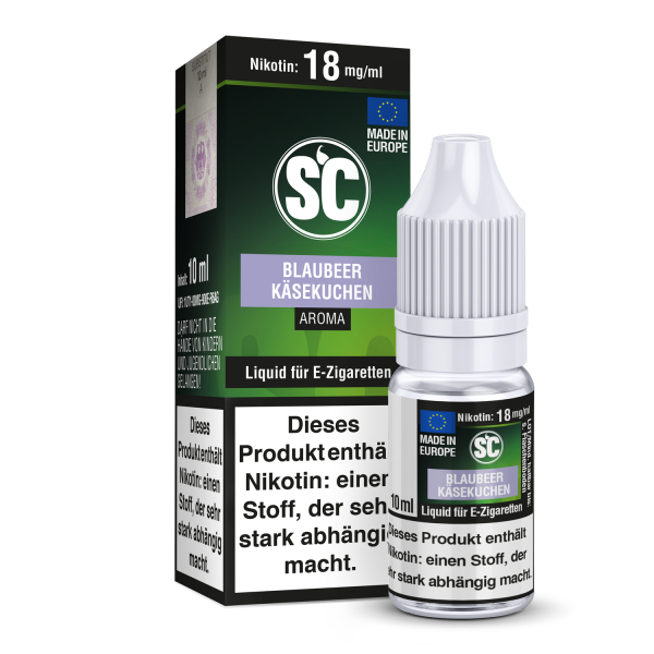 SC Liquid - Blaubeer Käsekuchen 0 mg/ml