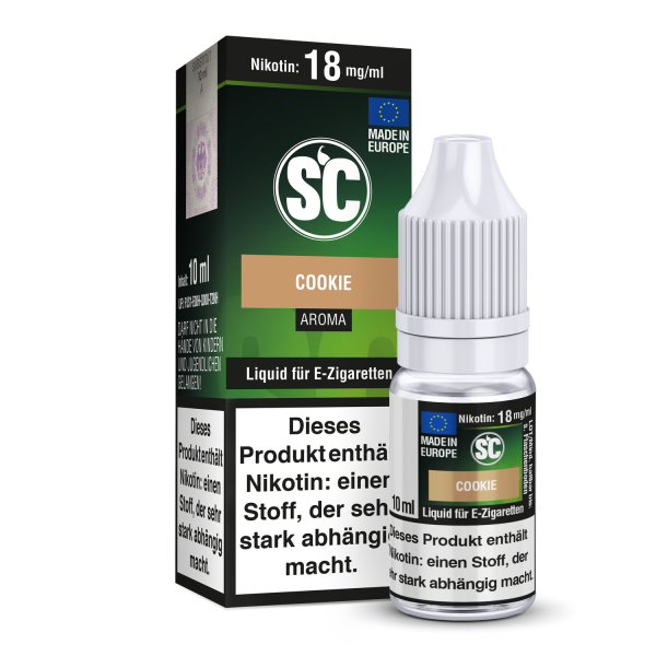 SC Liquid - Cookie 10ml Liquid 0 mg/ml 1er Packung...