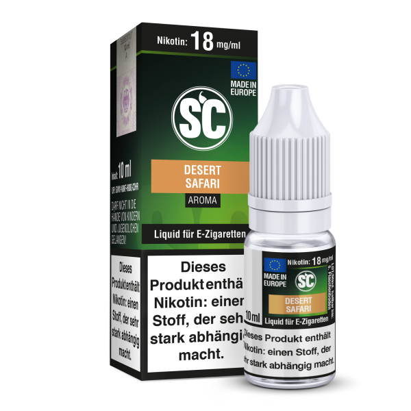 SC Liquid - Desert Safari Tabak 18 mg/ml
