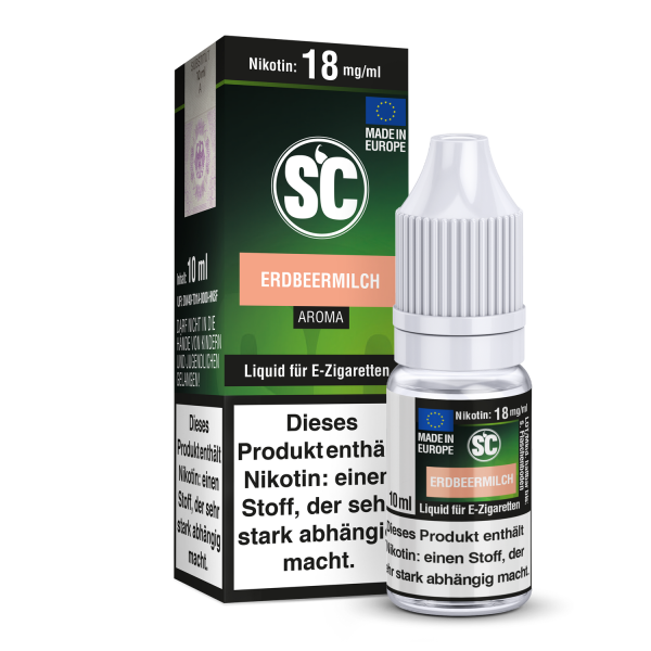 SC Liquid - Erdbeermilch 0 mg/ml