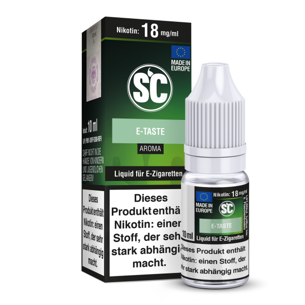 SC Liquid - E-Taste 10ml Liquid 0 mg/ml 1er Packung Deutschland