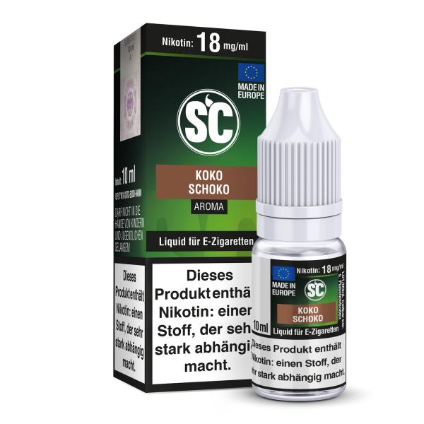SC Liquid - Kokos Schokolade 12 mg/ml