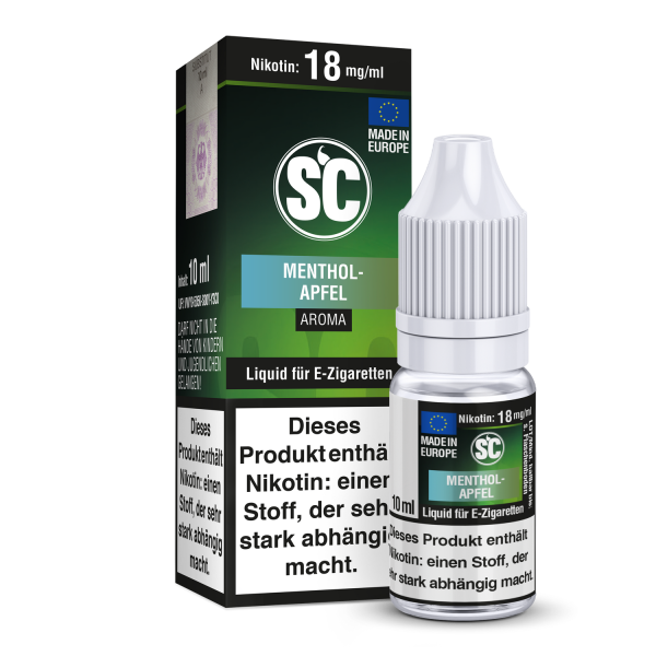 SC Liquid - Menthol-Apfel 0mg/ml