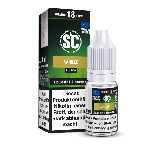 SC Liquid - Vanille 10ml Liquid 12 mg/ml 1er Packung...