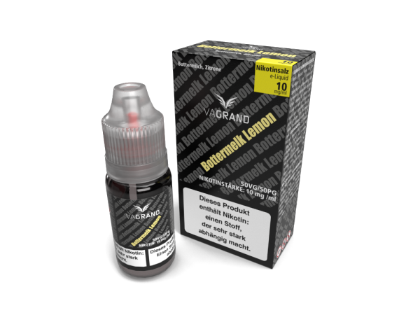 Vagrand - Bottermelk Lemon - Nikotinsalz Liquid 10 mg/ml