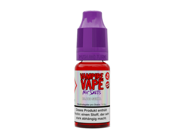 Vampire Vape - Blood Sukka - Nikotinsalz Liquid 10 mg/ml