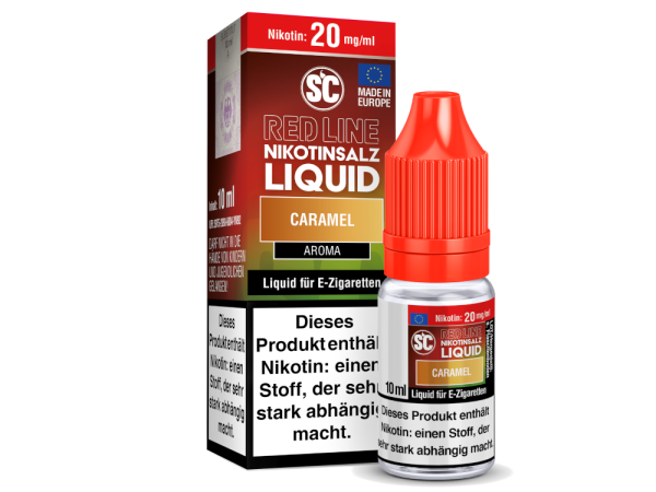 SC - Red Line - Caramel - Nikotinsalz Liquid 10 mg/ml