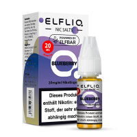 ELFLIQ - Blueberry - Nikotinsalz Liquid 20 mg/ml