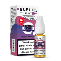 ELFLIQ - Blueberry Sour Raspberry - Nikotinsalz Liquid 20 mg/ml