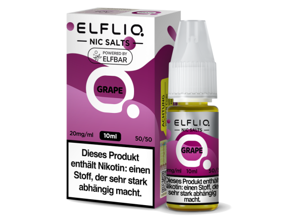 ELFLIQ - Grape - Nikotinsalz Liquid 20 mg/ml