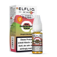ELFLIQ - Kiwi Passion Fruit Guava - Nikotinsalz Liquid 10 mg/ml