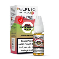 ELFLIQ - Kiwi Passion Fruit Guava - Nikotinsalz Liquid 20 mg/ml