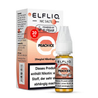 ELFLIQ - Peach Ice - Nikotinsalz Liquid 20 mg/ml